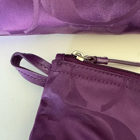 Coach Nylon Large Weekender Tote w/ Pouch - Picture 4 of 9